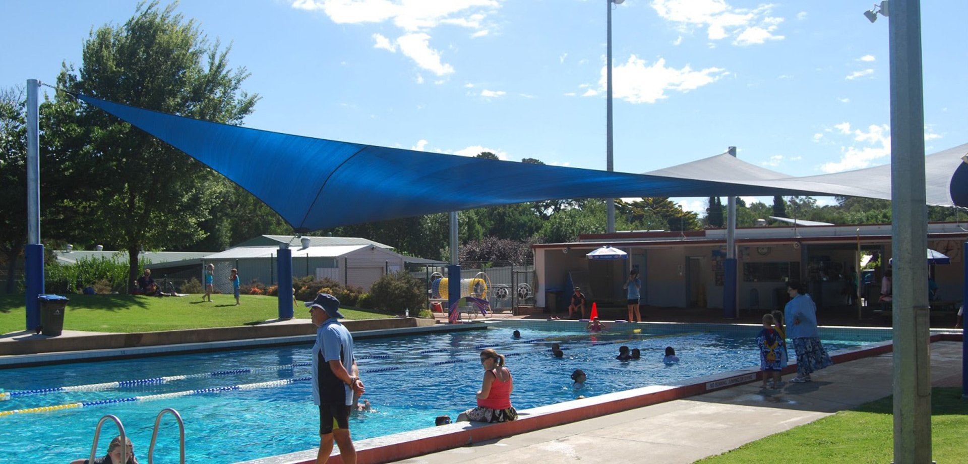 Swimming Pool Tensile Structure