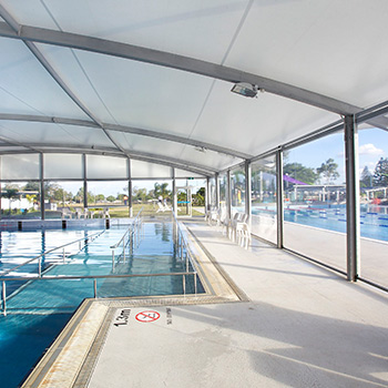 Swimming Pool Tensile Structure